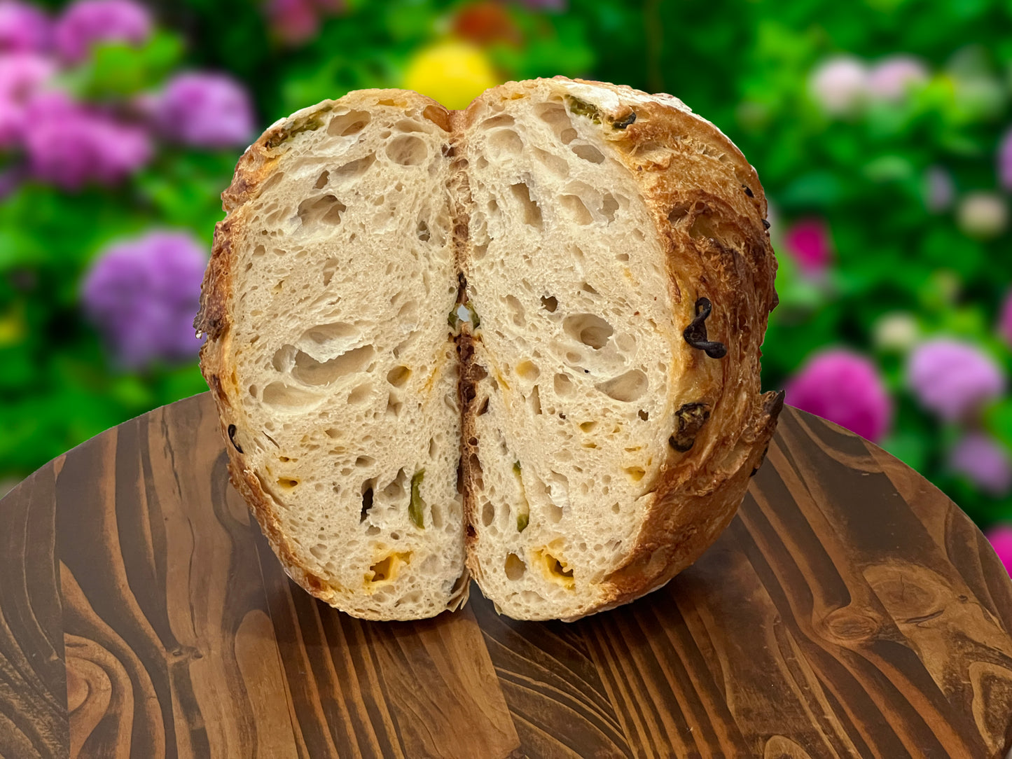 Jalapeño Cheddar Sourdough Loaf - 2.45lbs