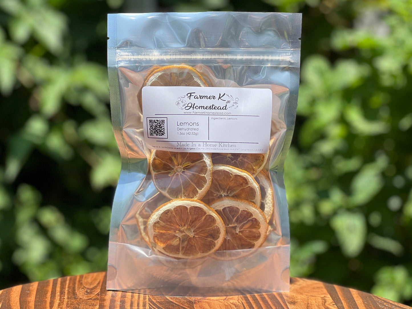 Dehydrated Lemons - 0.5oz