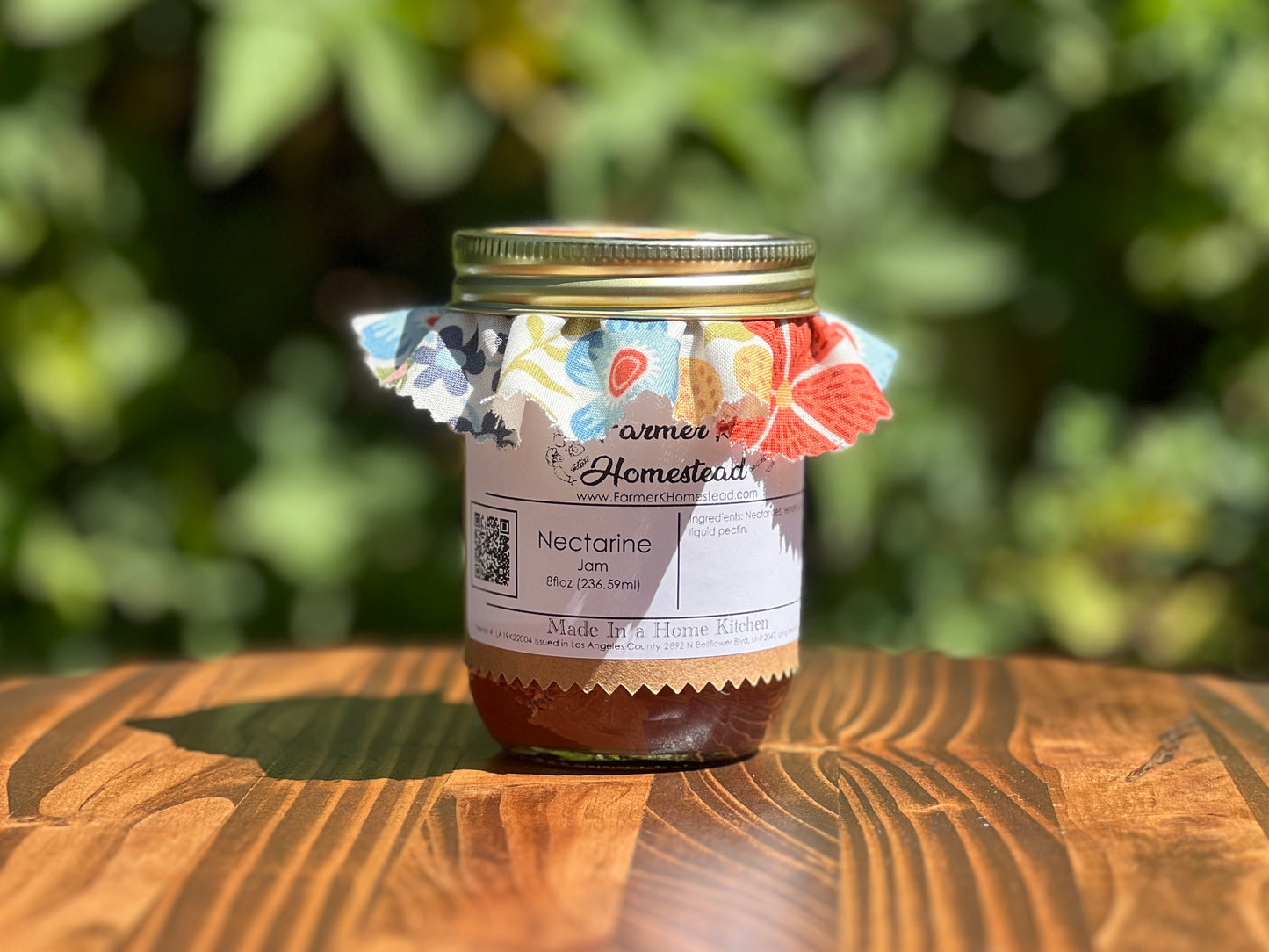 Nectarine Jam - 8oz