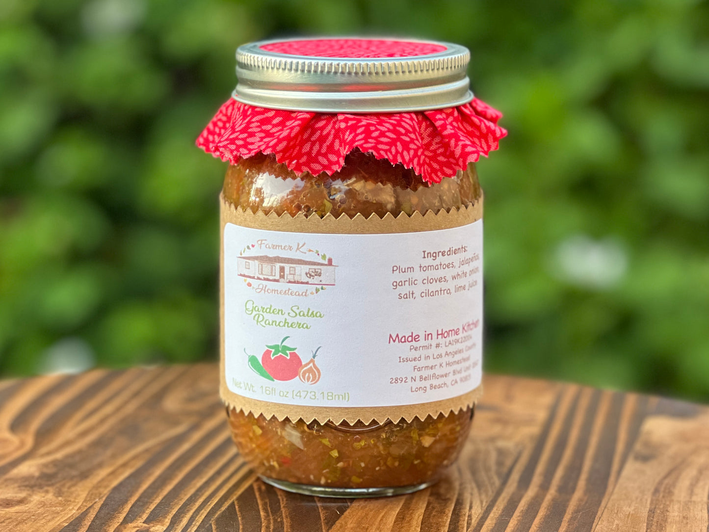 Garden Salsa Ranchera - 16oz