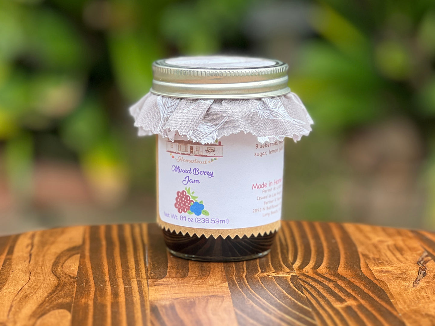Mixed Berry Jam - 8oz