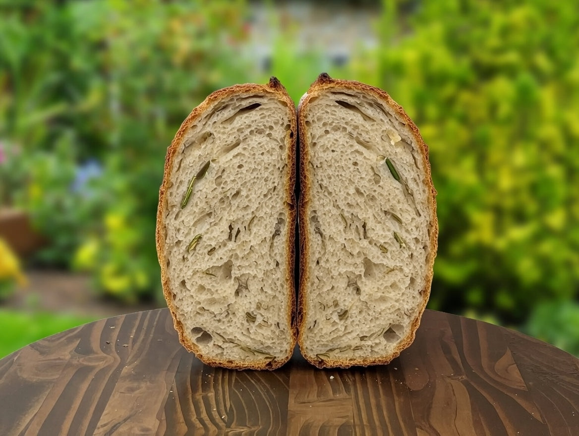 Garlic & Rosemary Sourdough Loaf - 2.45lbs