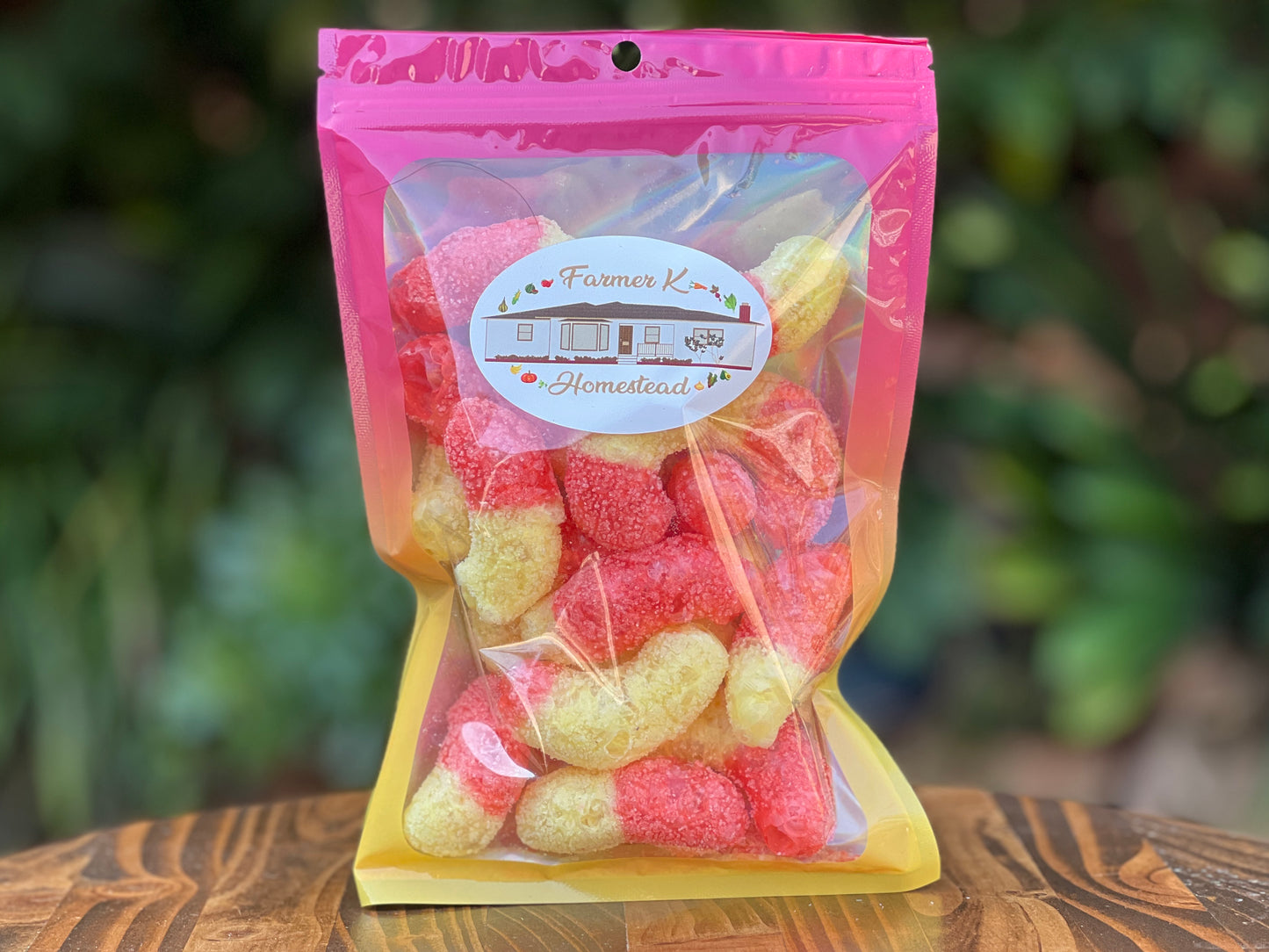 Peach Puffs Freeze Dried Candy - 1.75oz