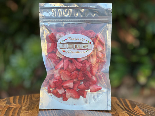 Strawberries Freeze Dried Snacks - 0.75oz